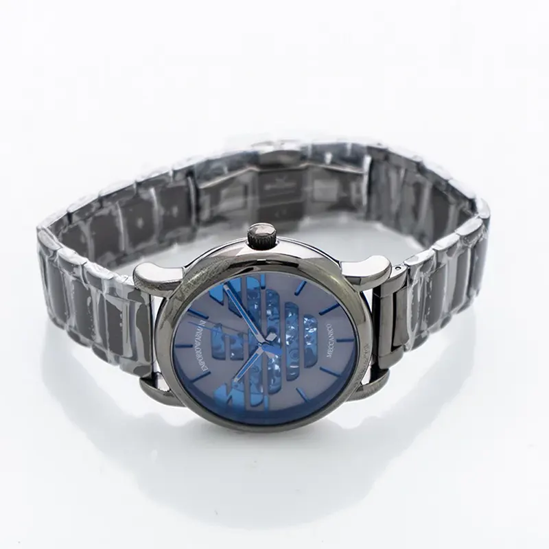 Emporio Armani Luigi Automatic Gunmetal Men's Watch | AR60029